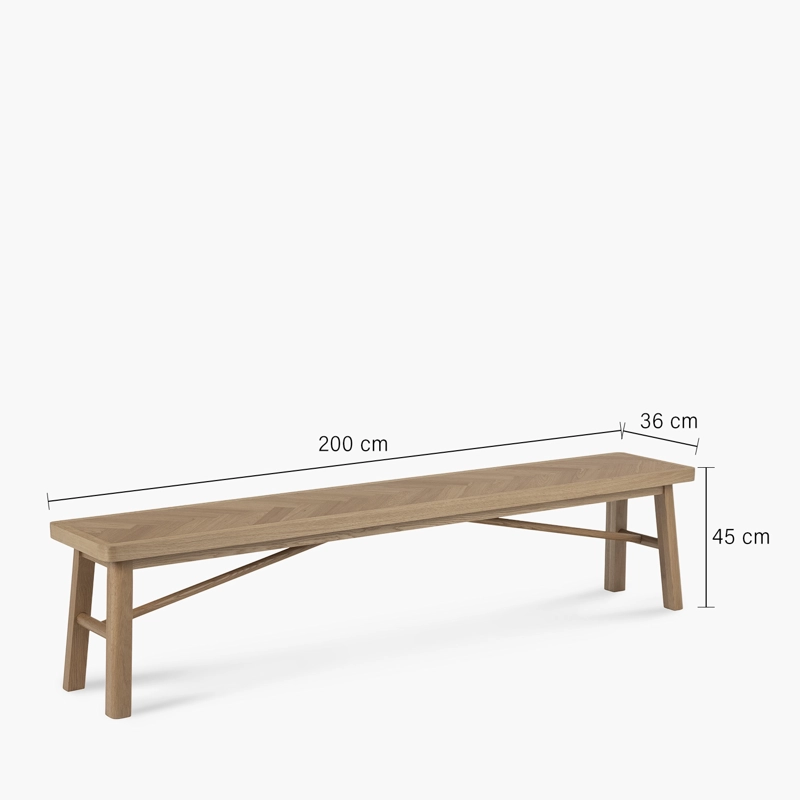 BANQUETA MADERA GALWAY ROBLE FORM - 9