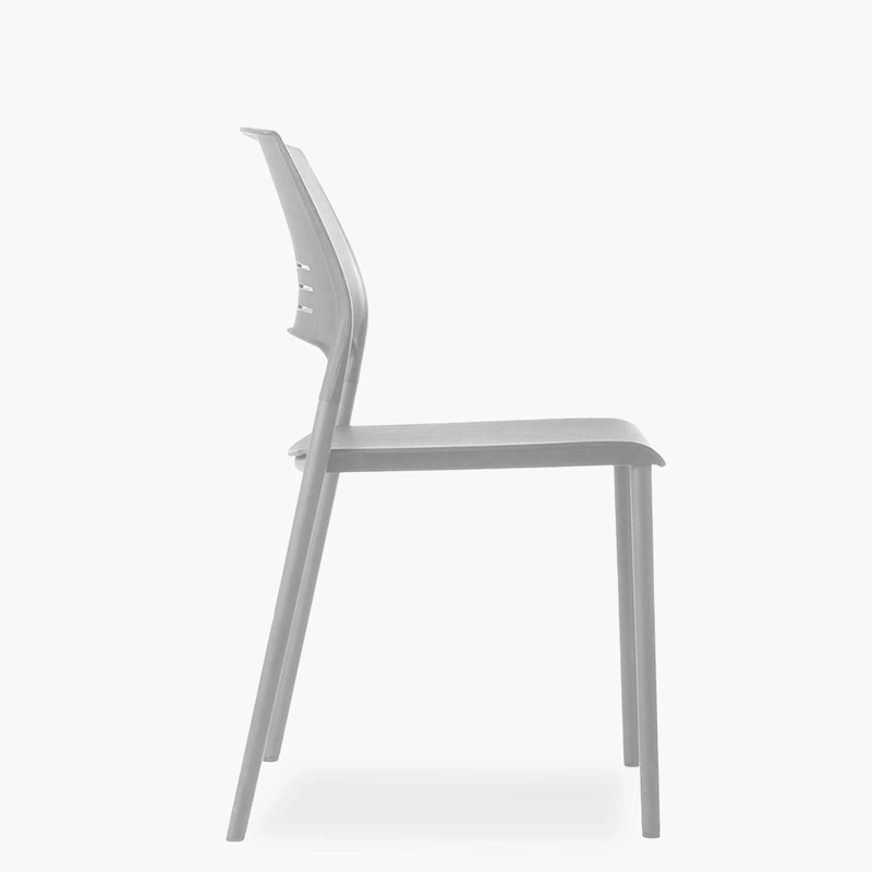 SILLA VISITA COLORE GRIS FORM - 3