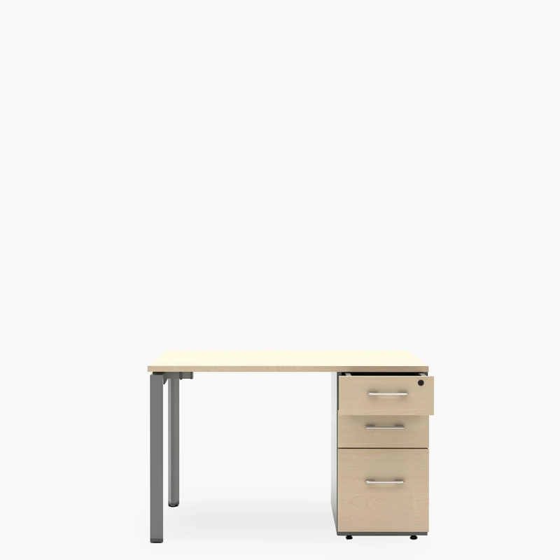 ESCRITORIO NEO 120X60 CON CAJONERA MELAMINA - 1