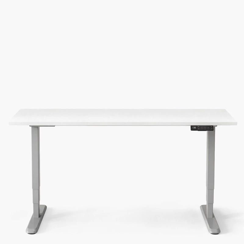 ESCRITORIO COSMO 180X70 ELE CTRICO DUAL PRO BLANCO/GRIS FORM - 1