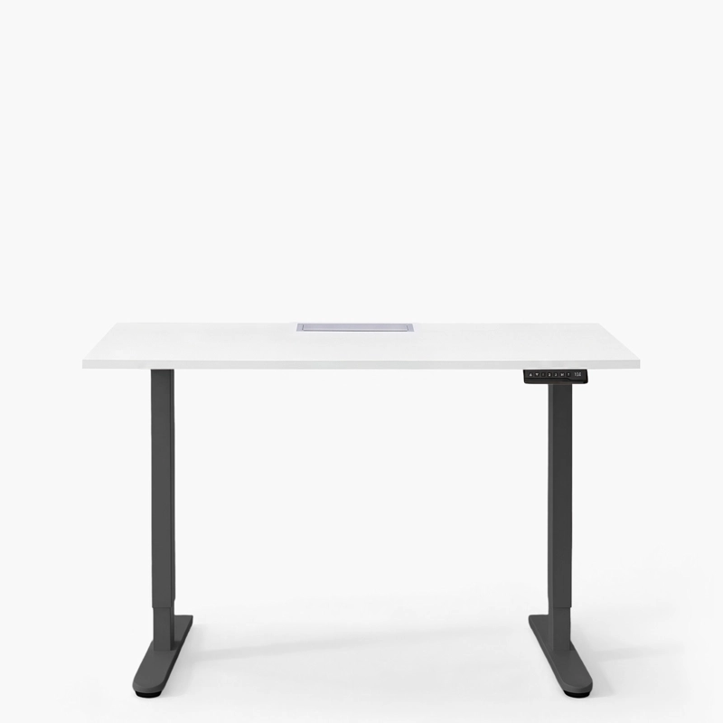 ESCRITORIO COSMO 140X60 ELE CTRICO DUAL LITE C/PASA B/NE FORM - 1