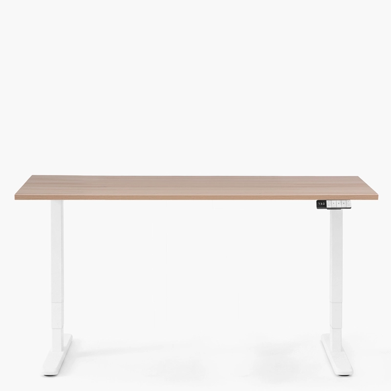 ESCRITORIO COSMO 180X70 ELE CTRICO DUAL PRO NAT/BLANCO FORM - 1