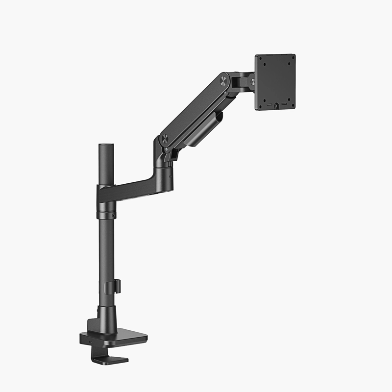 SOPORTE MONITOR ESCRITORIO PRO USB NEGRO FORM - 3