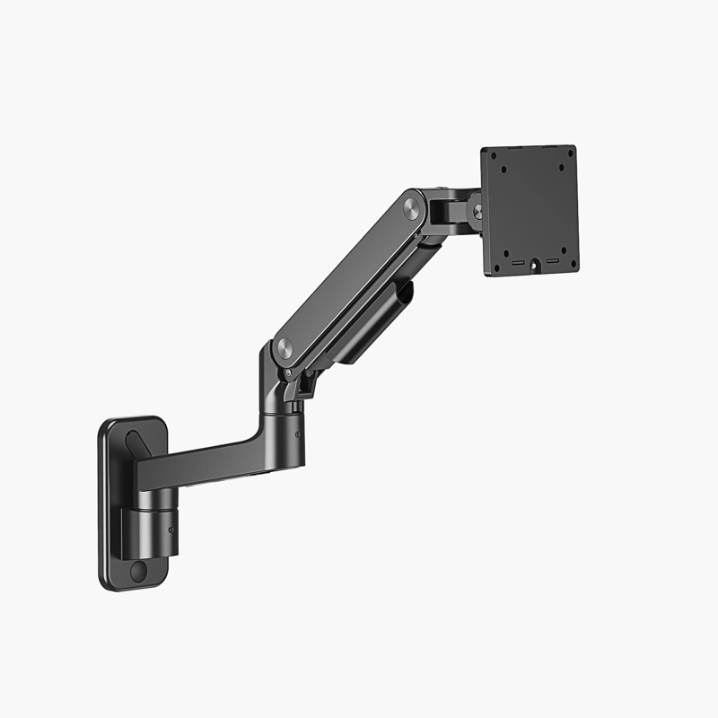 SOPORTE MONITOR PARED SIMPLE NEGRO FORM - 3