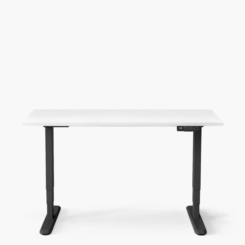 ESCRITORIO COSMO 160X70 ELE CTRICO DUAL PRO BLANCO/NEGRO FORM - 1