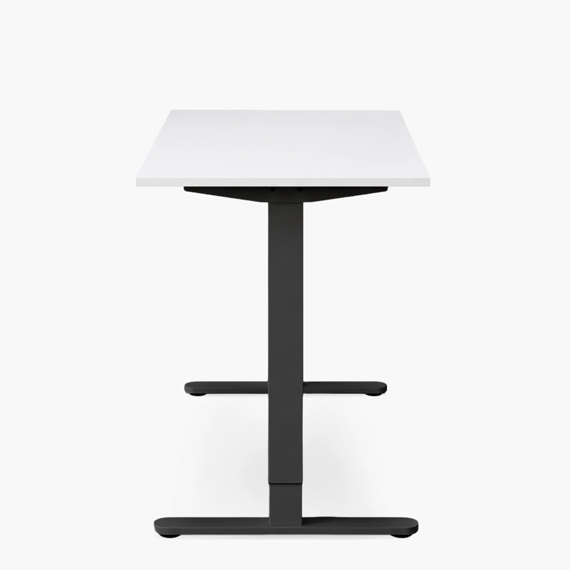 ESCRITORIO COSMO 140X60 ELE CTRICO DUAL LITE BCO/NEGRO FORM - 2