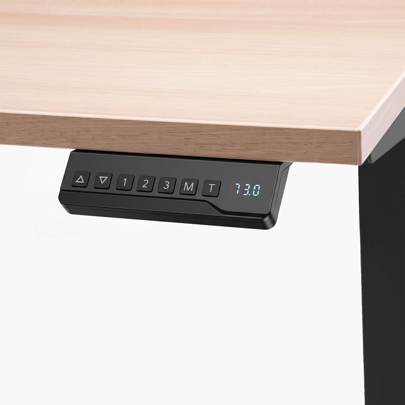 ESCRITORIO COSMO 140X60 ELE CTRICO DUAL LITE C/PASA N/NE FORM - 3