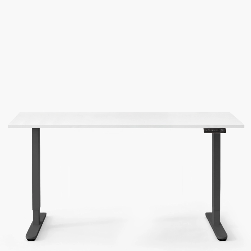 ESCRITORIO COSMO 180X70 ELE CTRICO DUAL LITE BCO/NEGRO FORM - 1