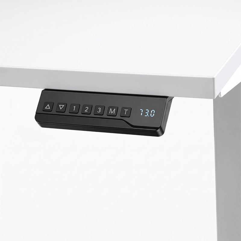 ESCRITORIO COSMO 160X70 ELE CTRICO DUAL LITE BCO/BCO FORM - 3
