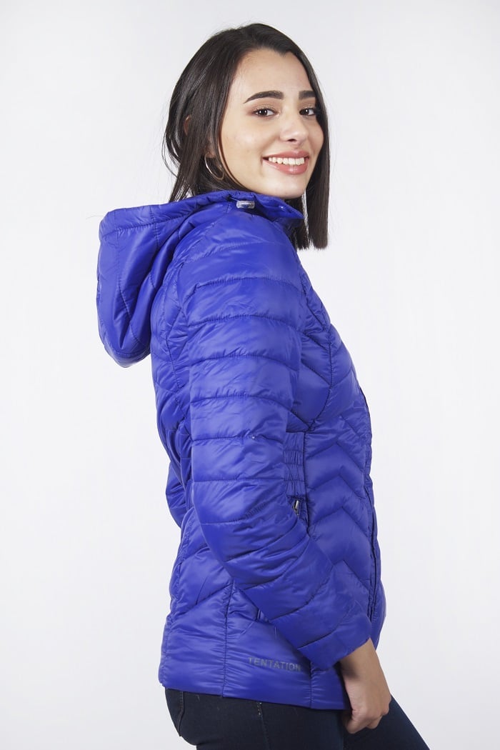 PARKA LARGA CON GORRO - 2