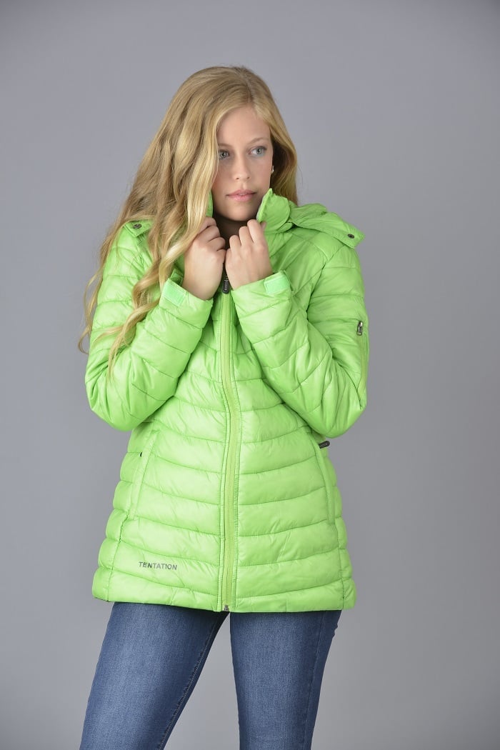 PARKA CADERA CUELLO PIEL - 1