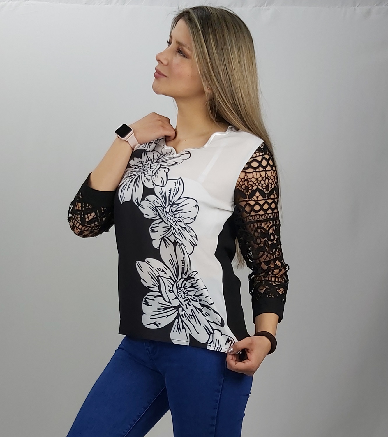 POLERA PRINTER FLOR - 2