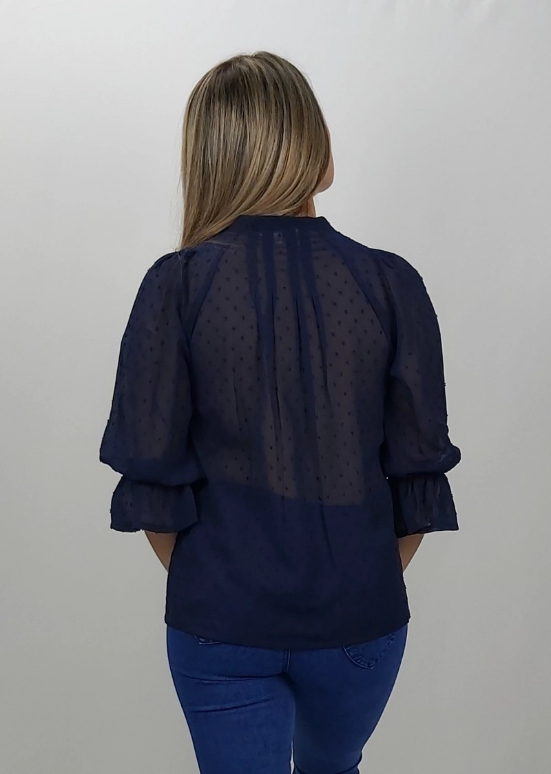 BLUSON CHIFFON JACQUARD - 3