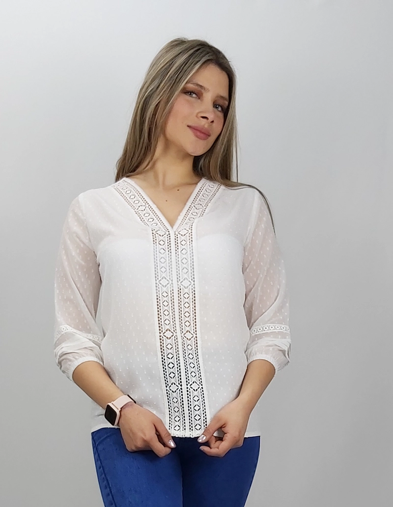 BLUSON CHIFON - 1