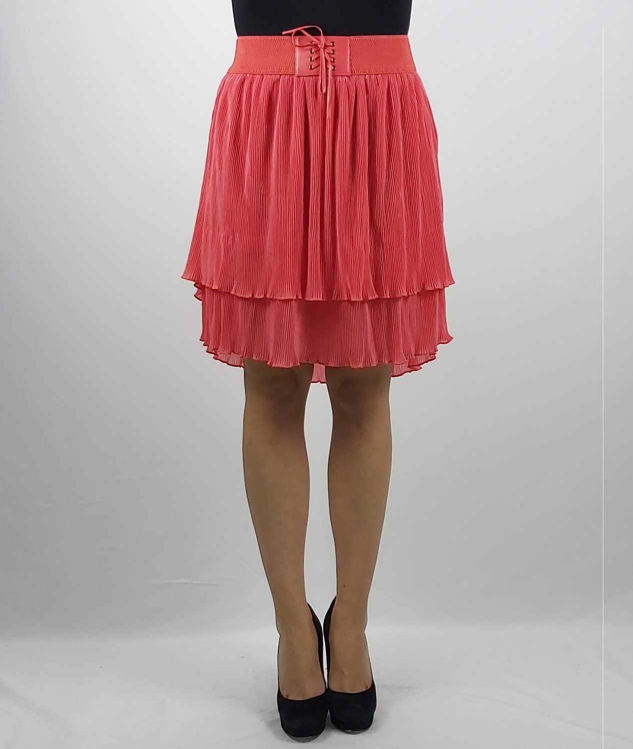 FALDA CHIFFON CINTURON - 1