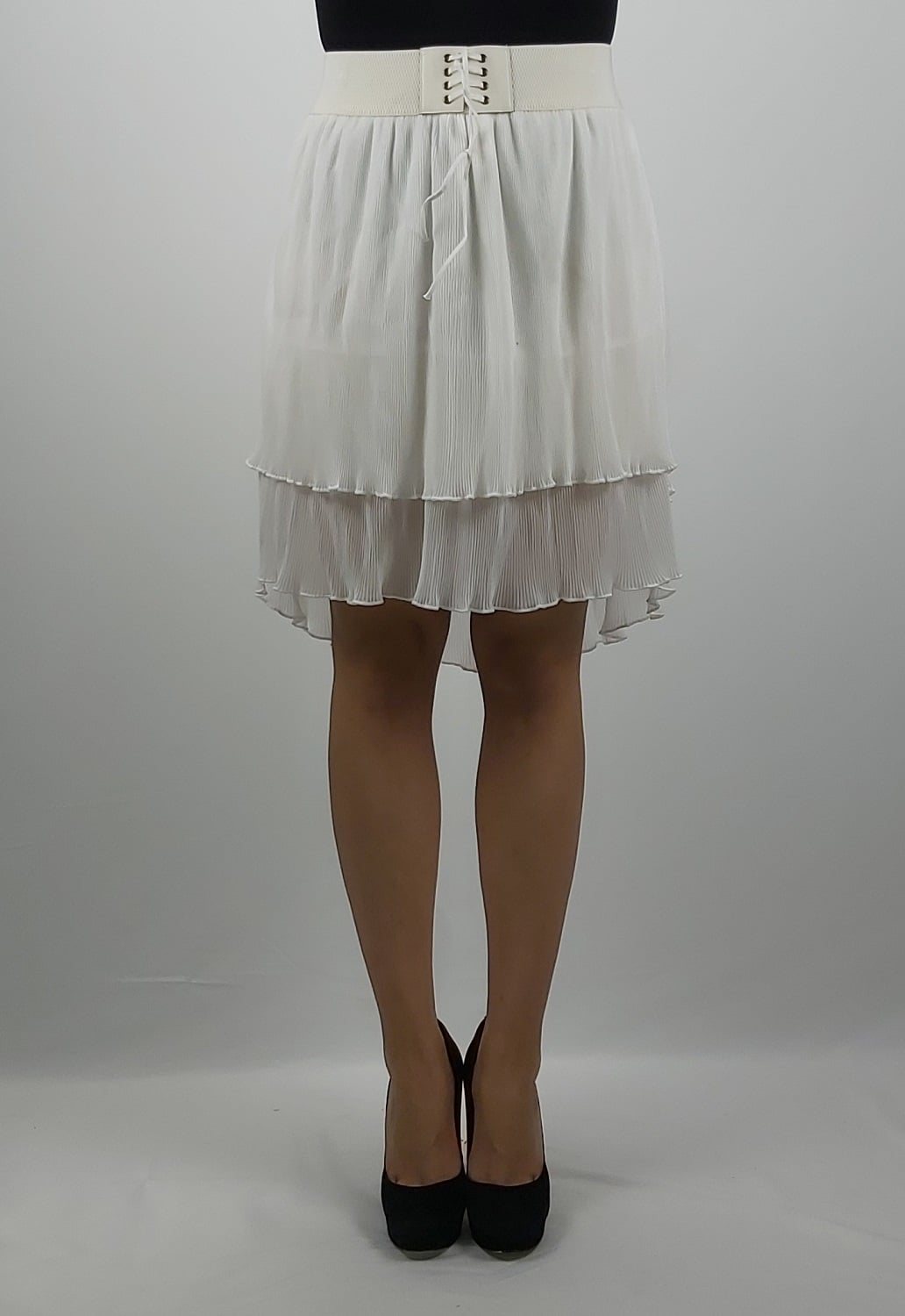FALDA CHIFFON CINTURON - 1