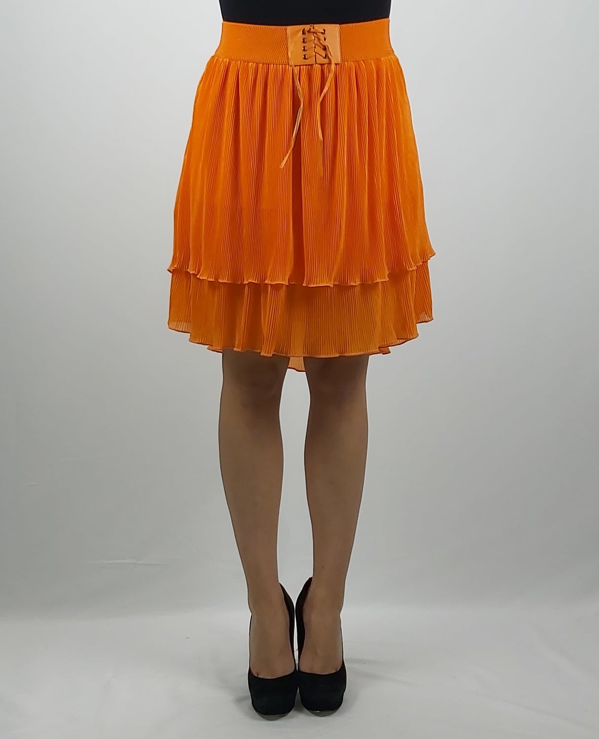 FALDA CHIFFON CINTURON - 1