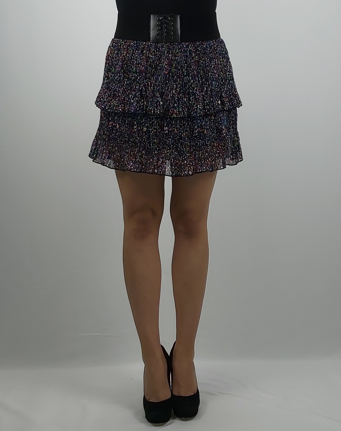FALDA MINI CHIFFON - 1