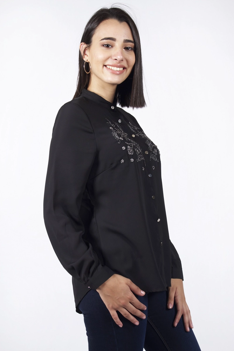 BLUSA CUELLO MAO - 2