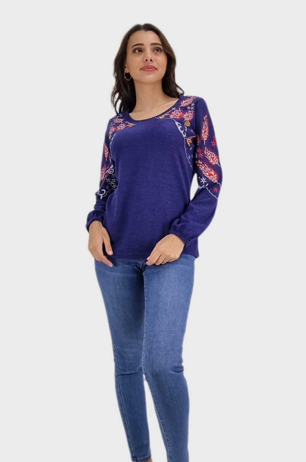 POLERA BORDADA - 1