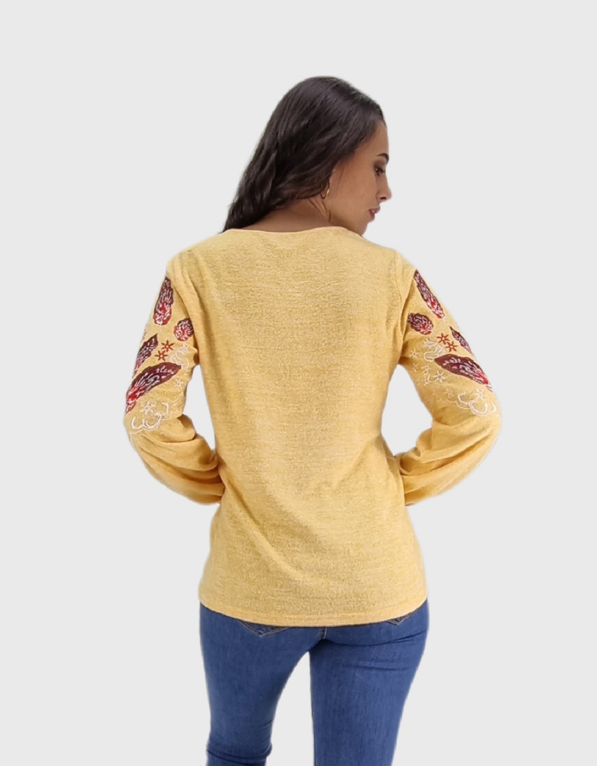 POLERA BORDADA - 4