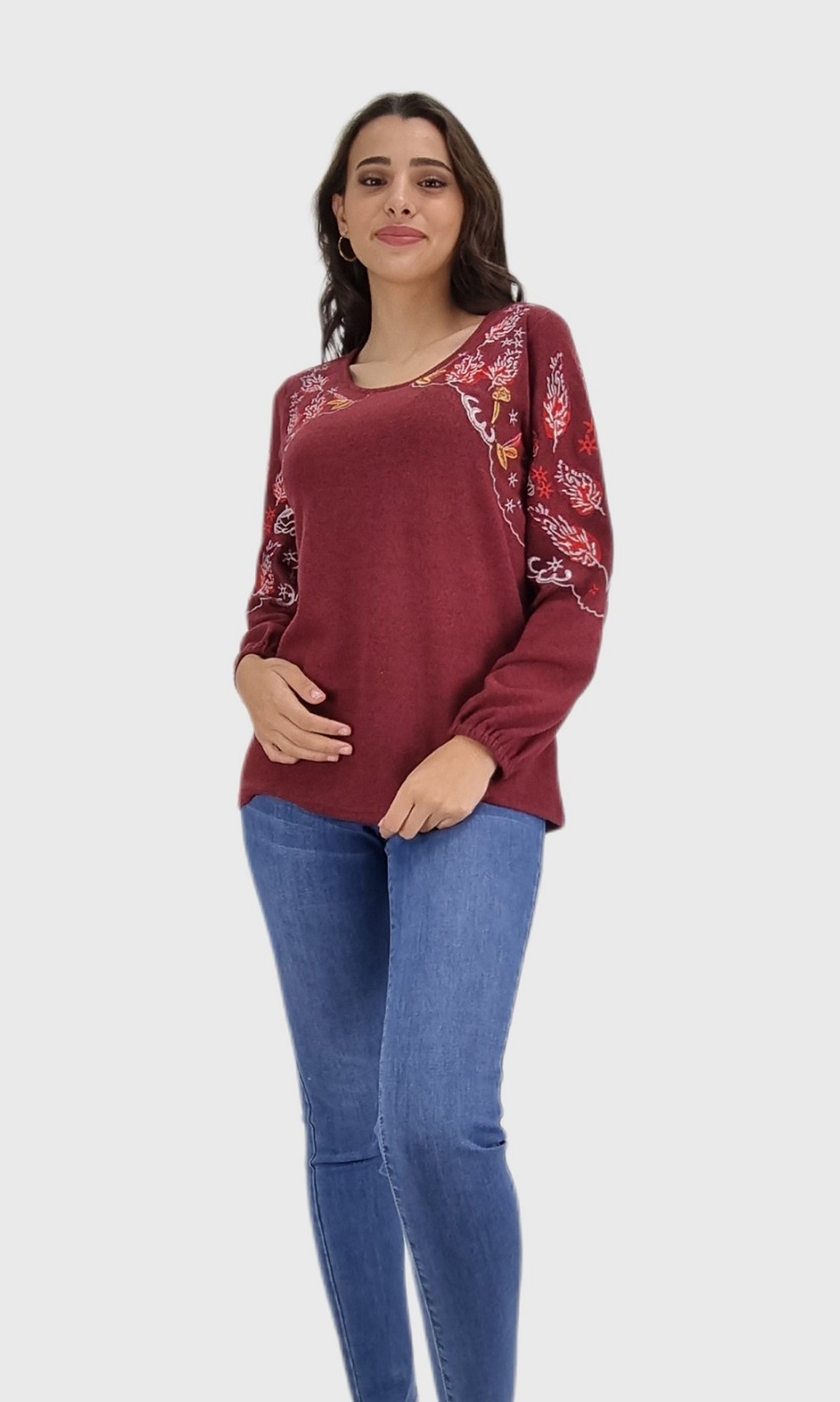 POLERA BORDADA - 1