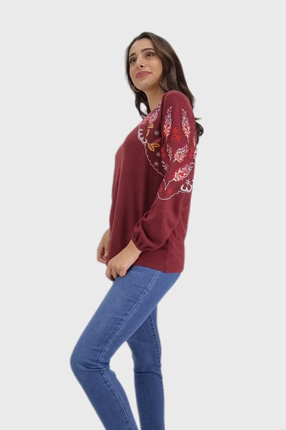 POLERA BORDADA - 4