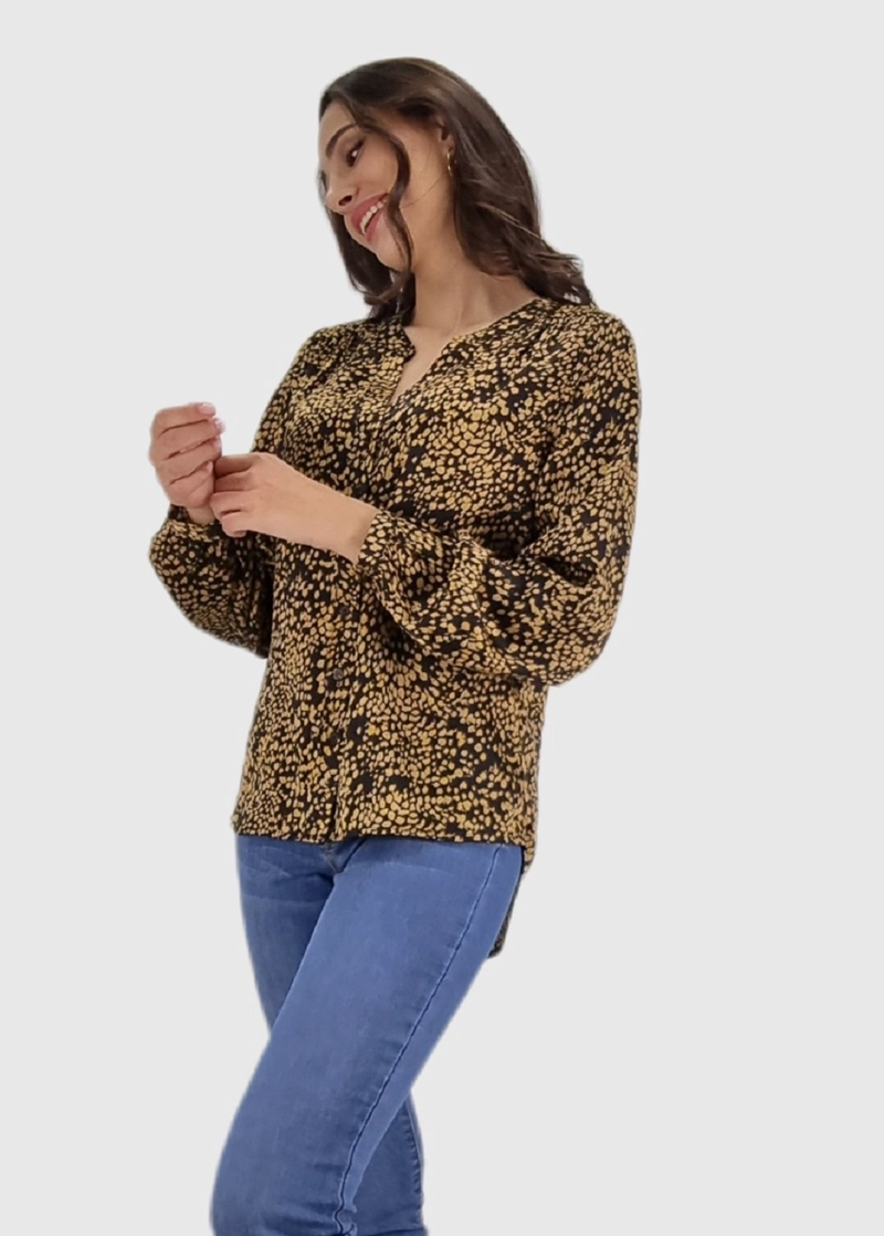 BLUSON ESTAMPADO - 4