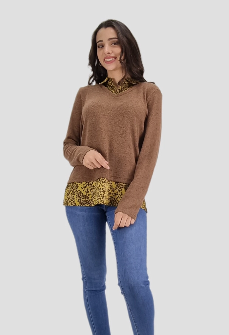 BLUSA CHALECO - 1