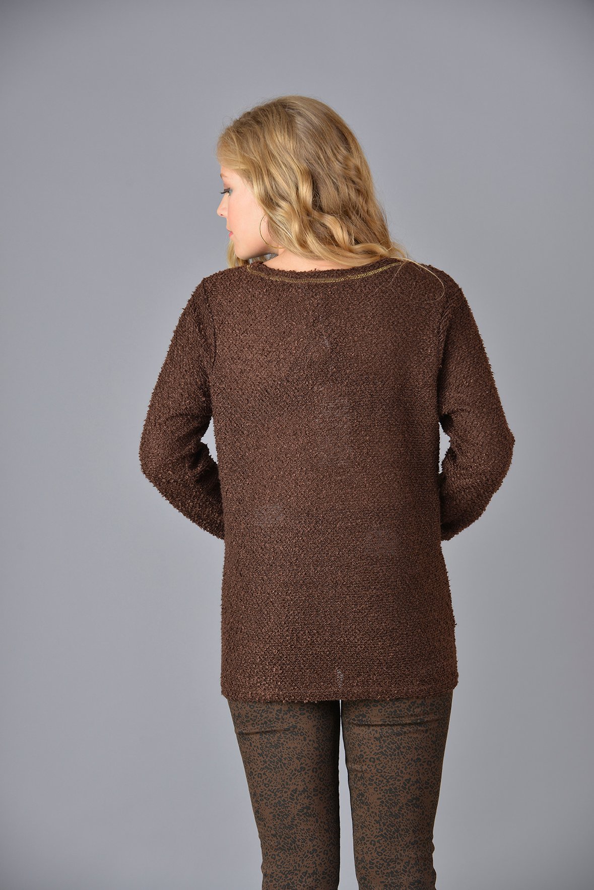 POLERA BOUCLE BOTONES - 4