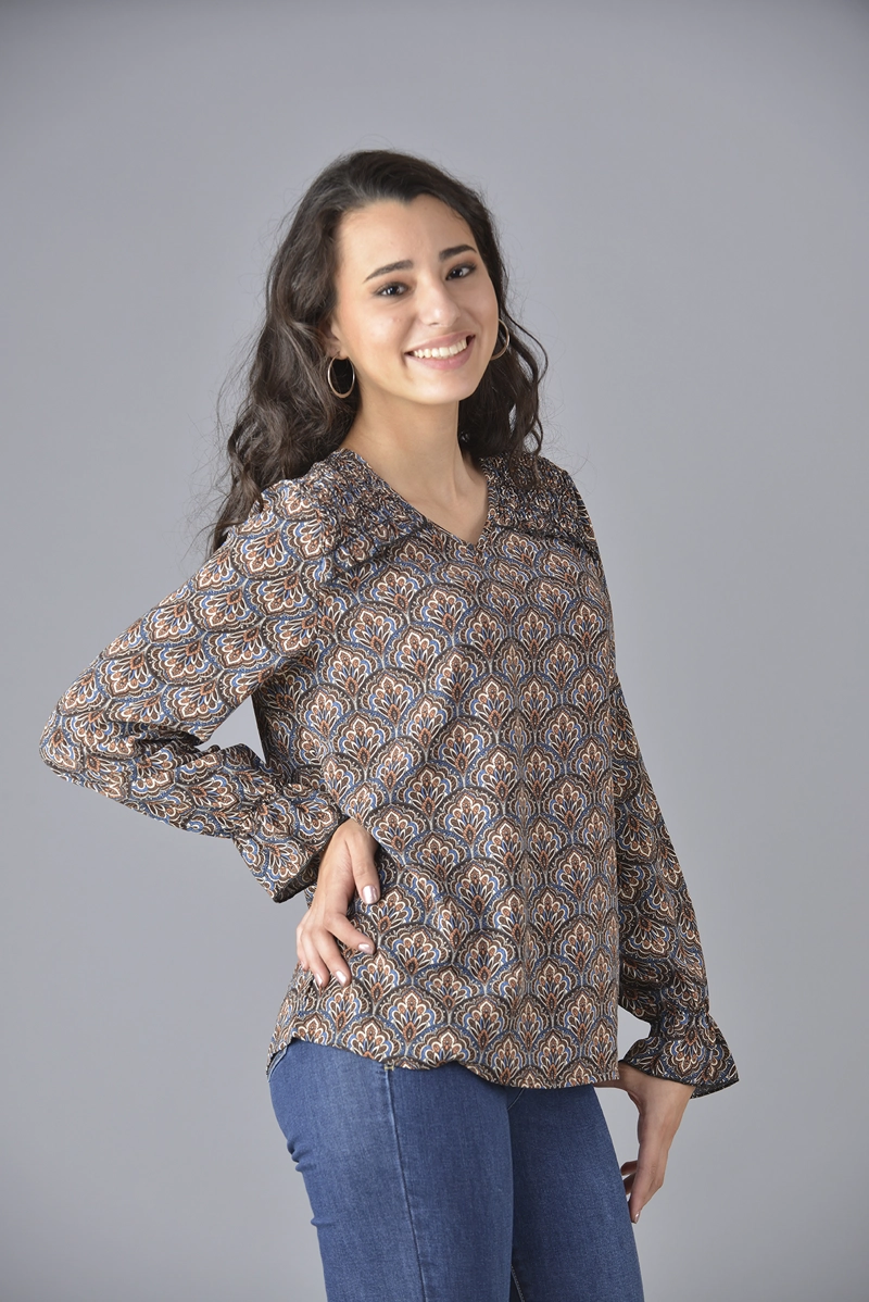 BLUSON ESTAMPADO - 2