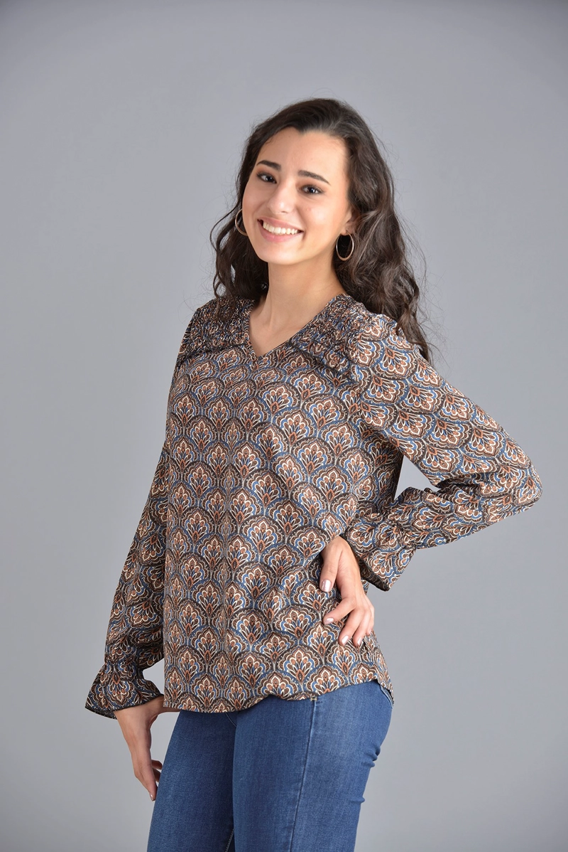 BLUSON ESTAMPADO - 3
