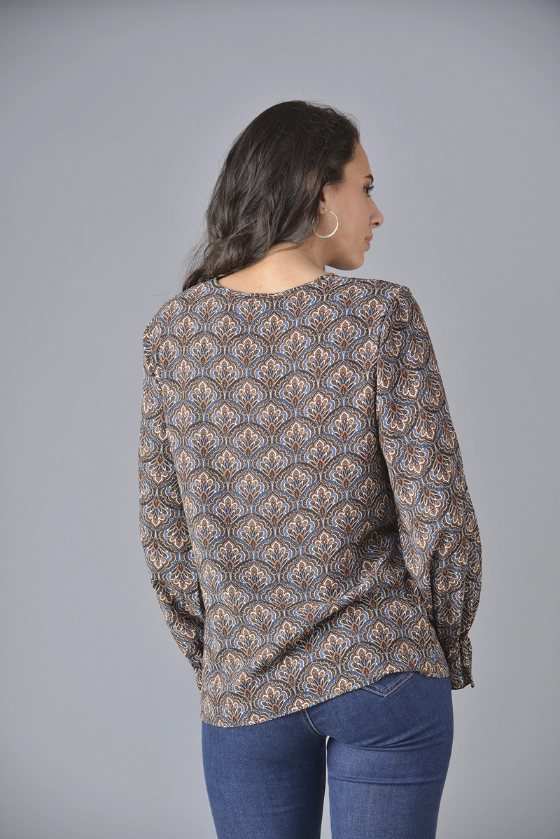 BLUSON ESTAMPADO - 4