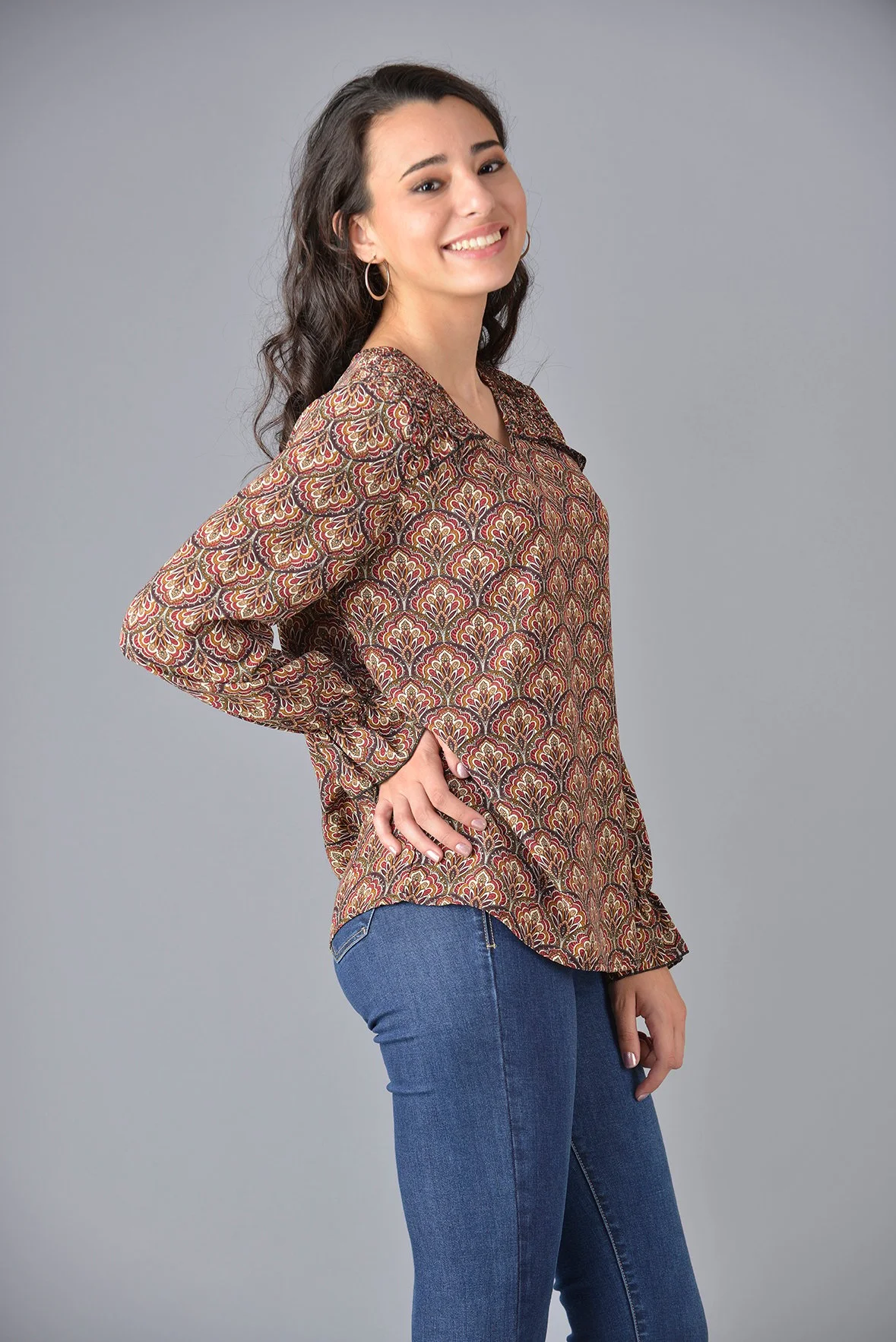 BLUSON ESTAMPADO - 2