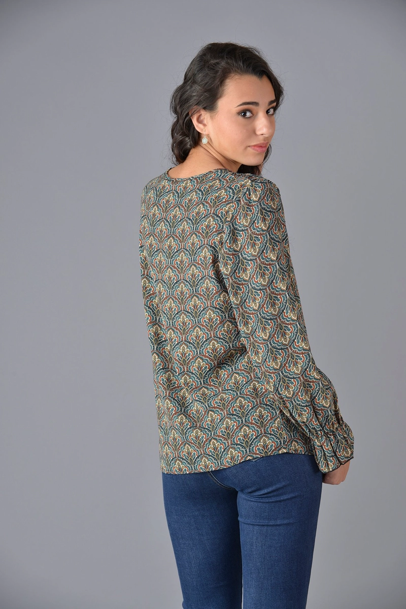 BLUSON ESTAMPADO - 2