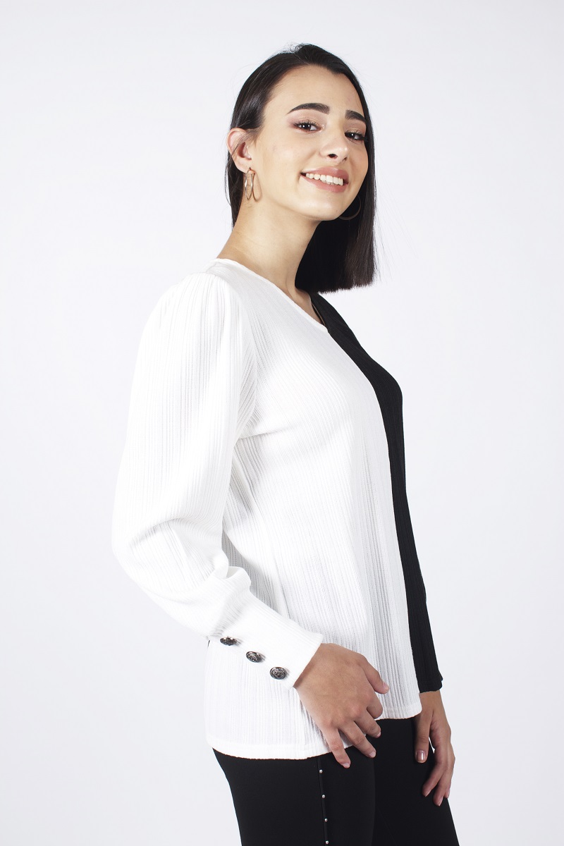 SWEATER BICOLOR - 2