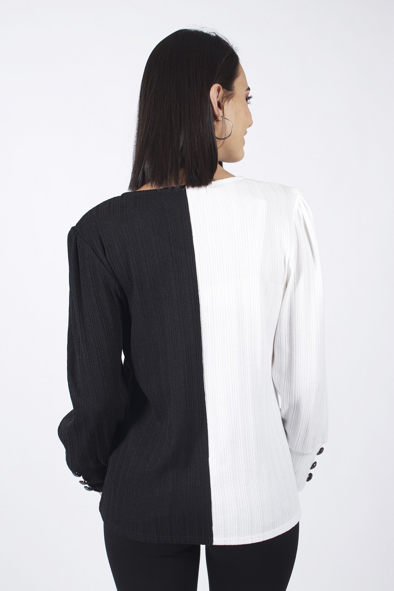 SWEATER BICOLOR - 4