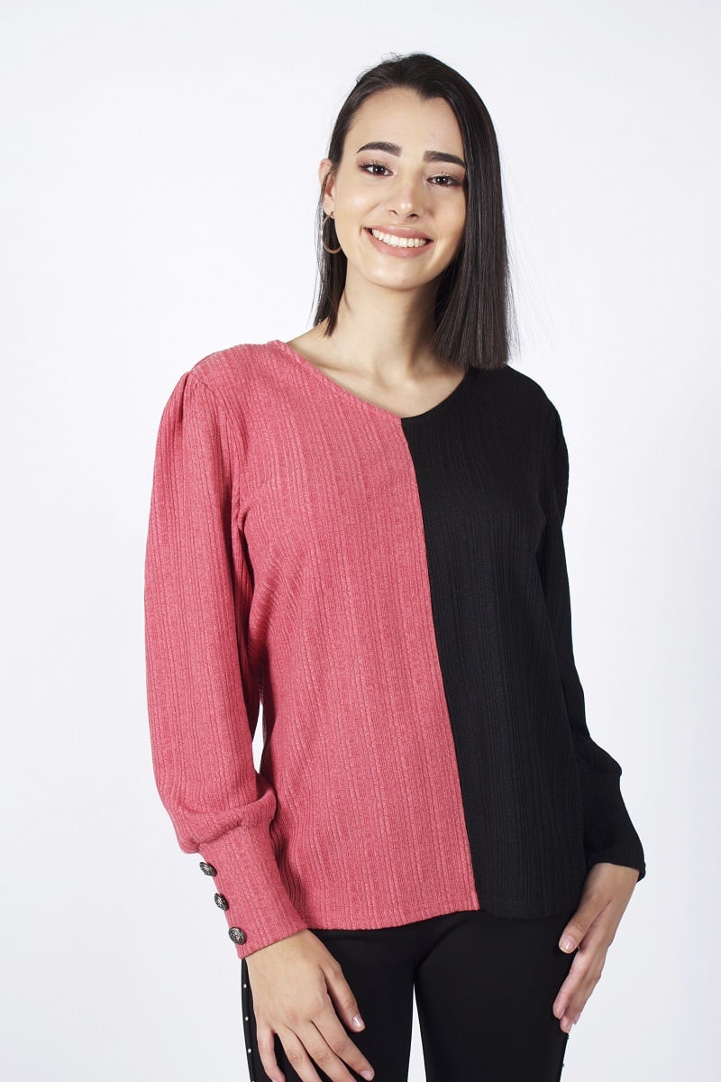 SWEATER BICOLOR - 1
