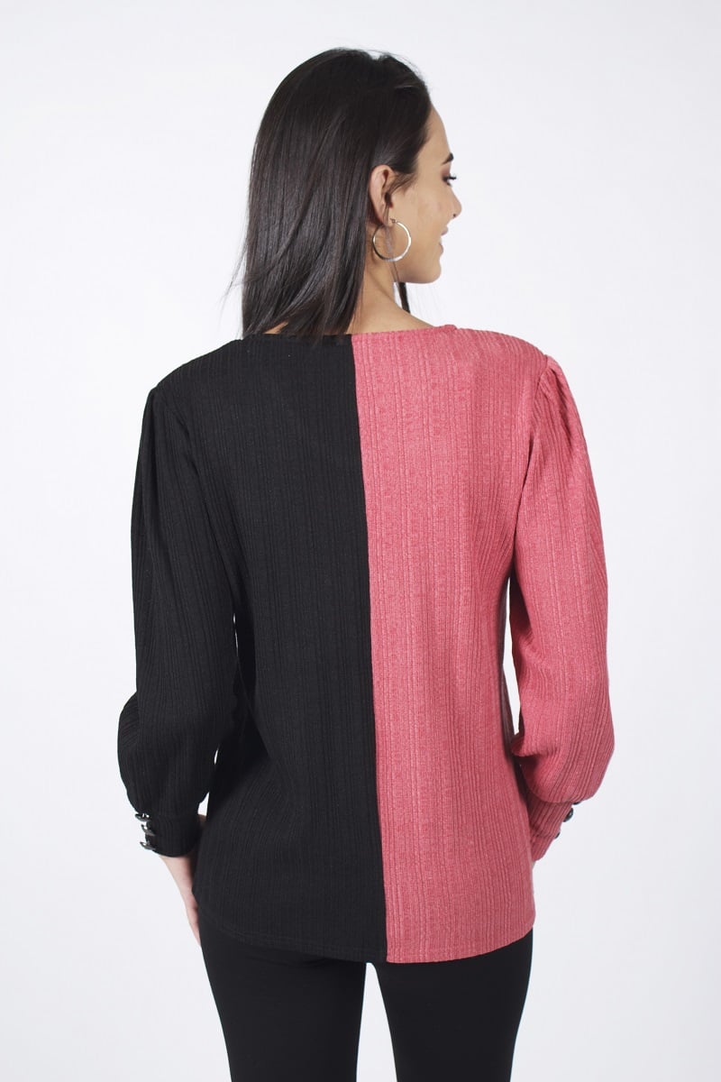 SWEATER BICOLOR - 4
