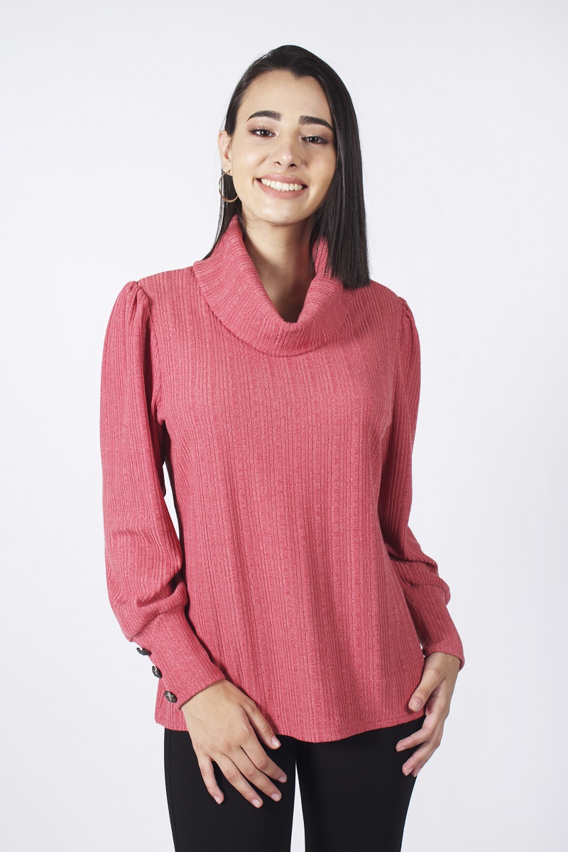 SWEATER CUELLO ALTO - 1
