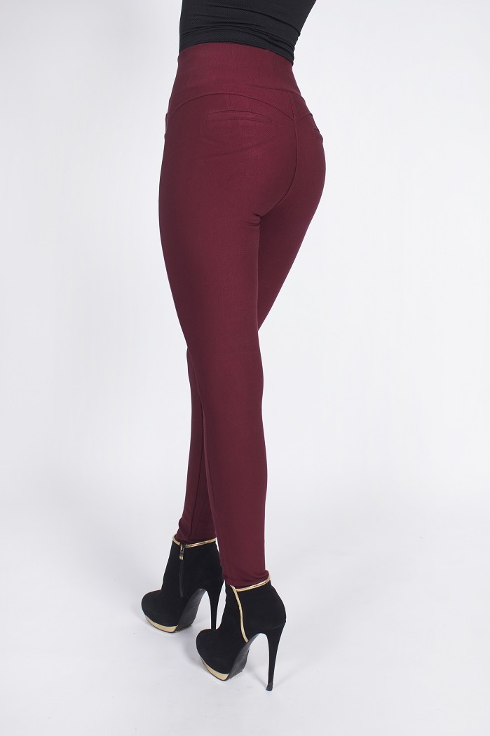 CALZA MUJER TENTATION BURDEO TWILL - 3