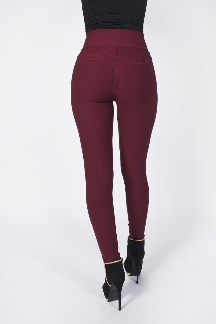 CALZA MUJER TENTATION BURDEO TWILL - 4