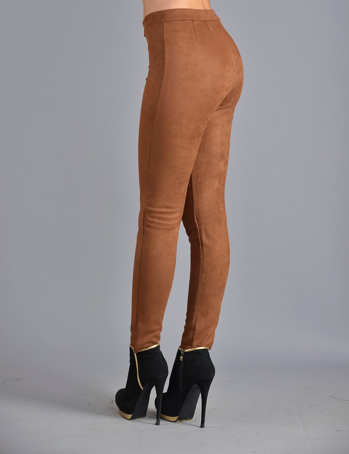 CALZA MUJER TENTATION SUEDE CON CIERRE - 3