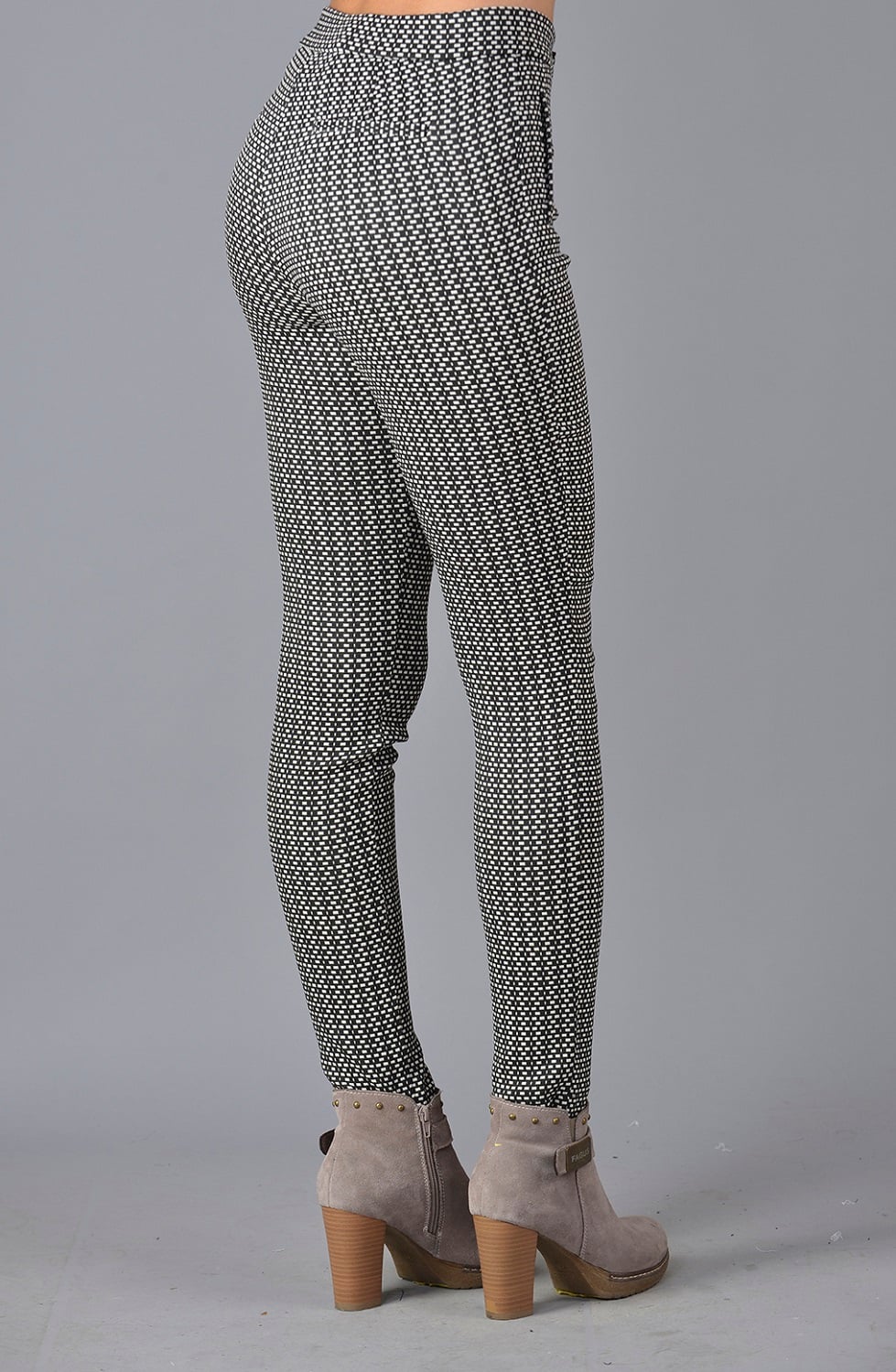 CALZA MUJER TENTATION NEGRO GABARDINA - 2