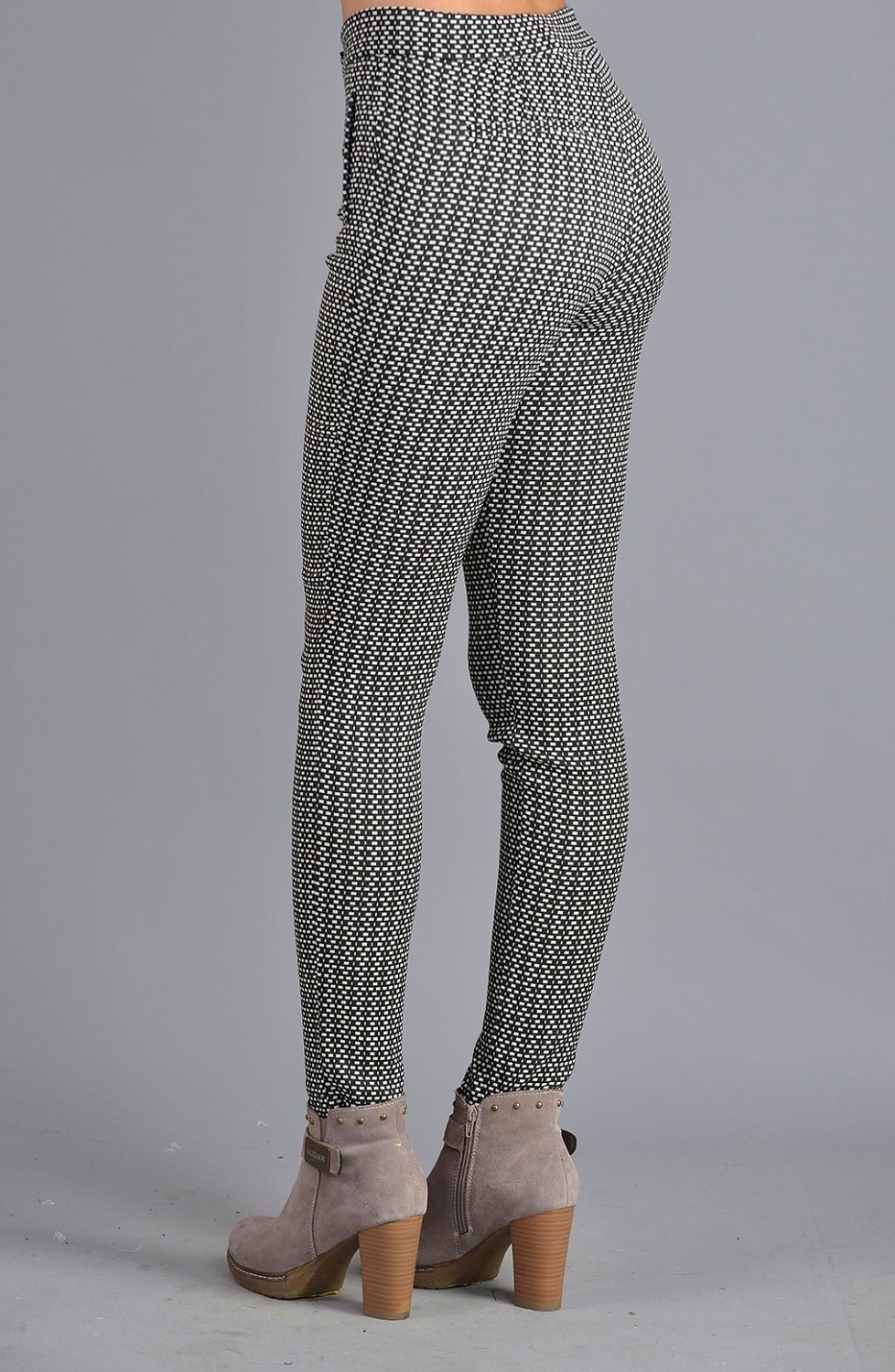 CALZA MUJER TENTATION NEGRO GABARDINA - 3