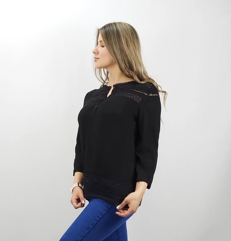 BLUSA APLICACION CROCHET - 3