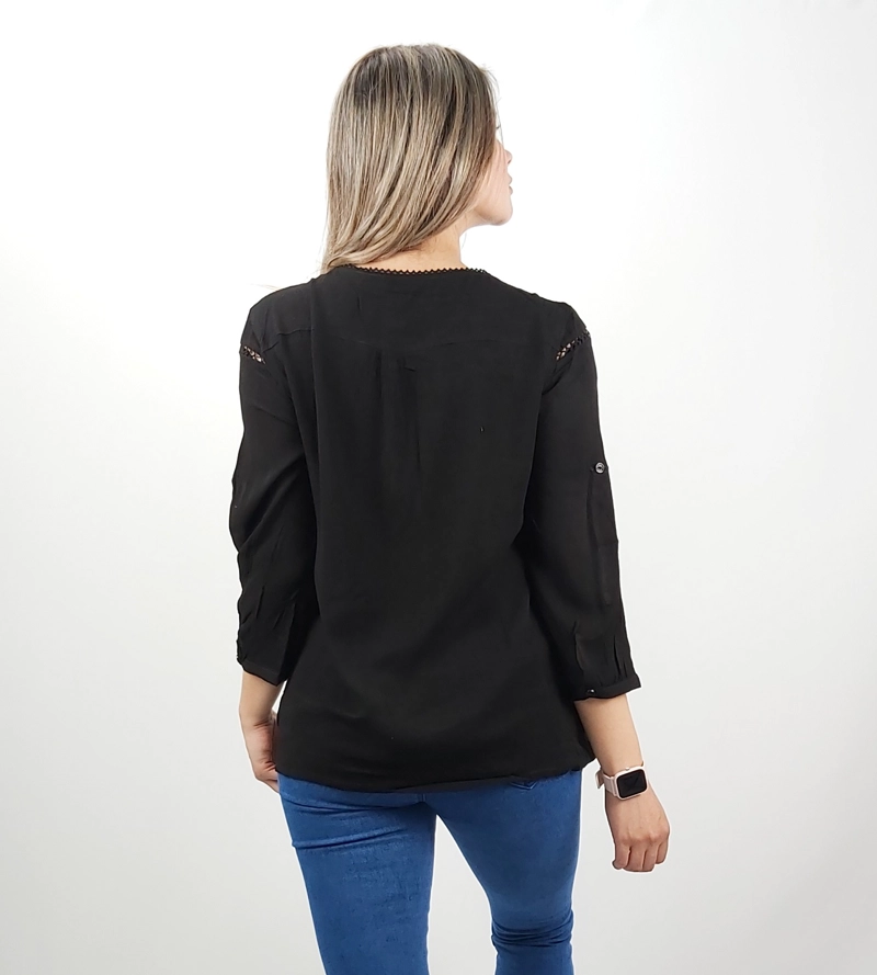 BLUSA APLICACION CROCHET - 4
