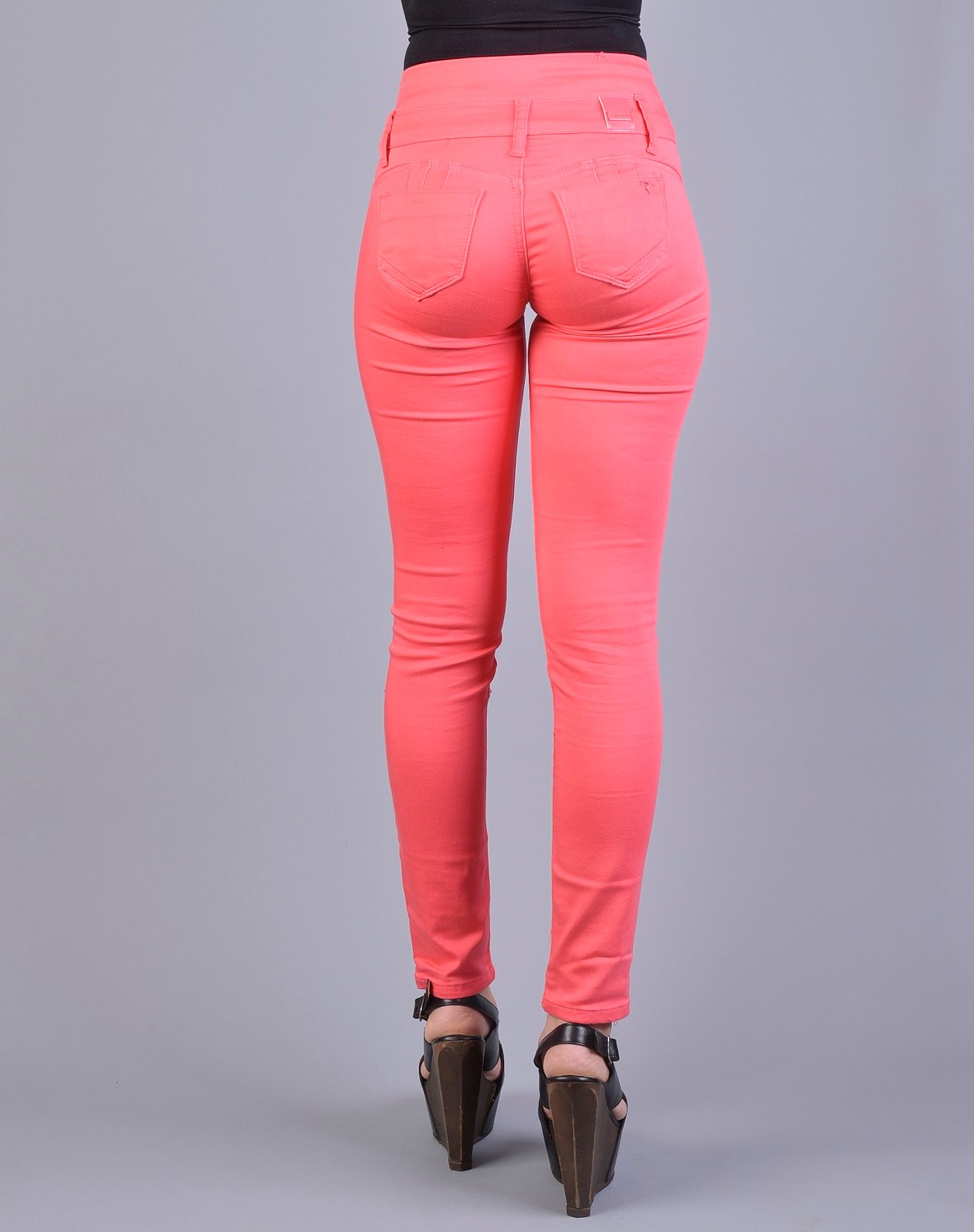 PANTALON MUJER TENTATION CORAL GABARDINA T.A. - 4
