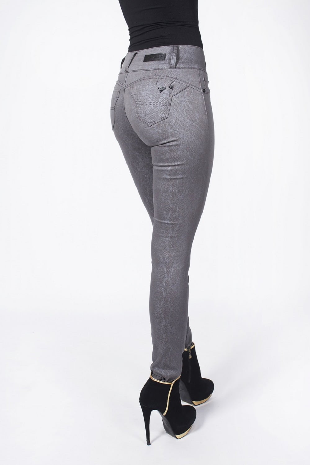 PANTALON MUJER TENTATION GRIS GAB. ESTAMPADO - 2