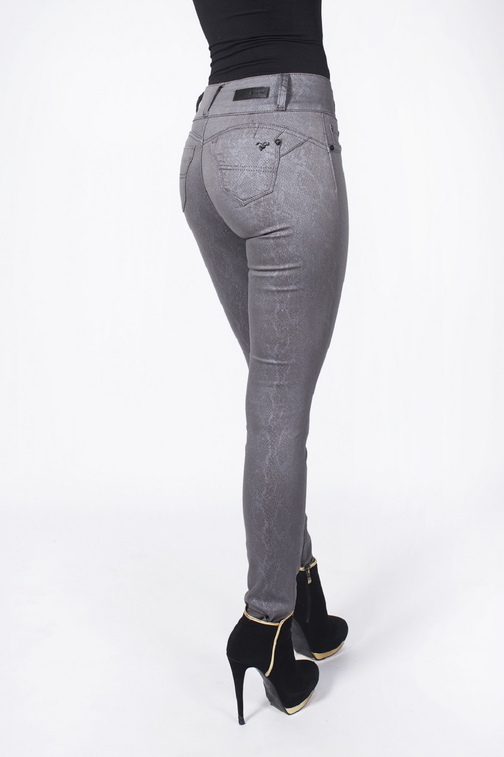 PANTALON MUJER TENTATION GRIS GAB. ESTAMPADO - 2